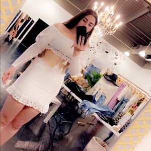 Simple White Set (Skirt)